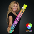 60 Day Custom Fully Wrapped 16" Multi Color LED Foam Cheer Sticks